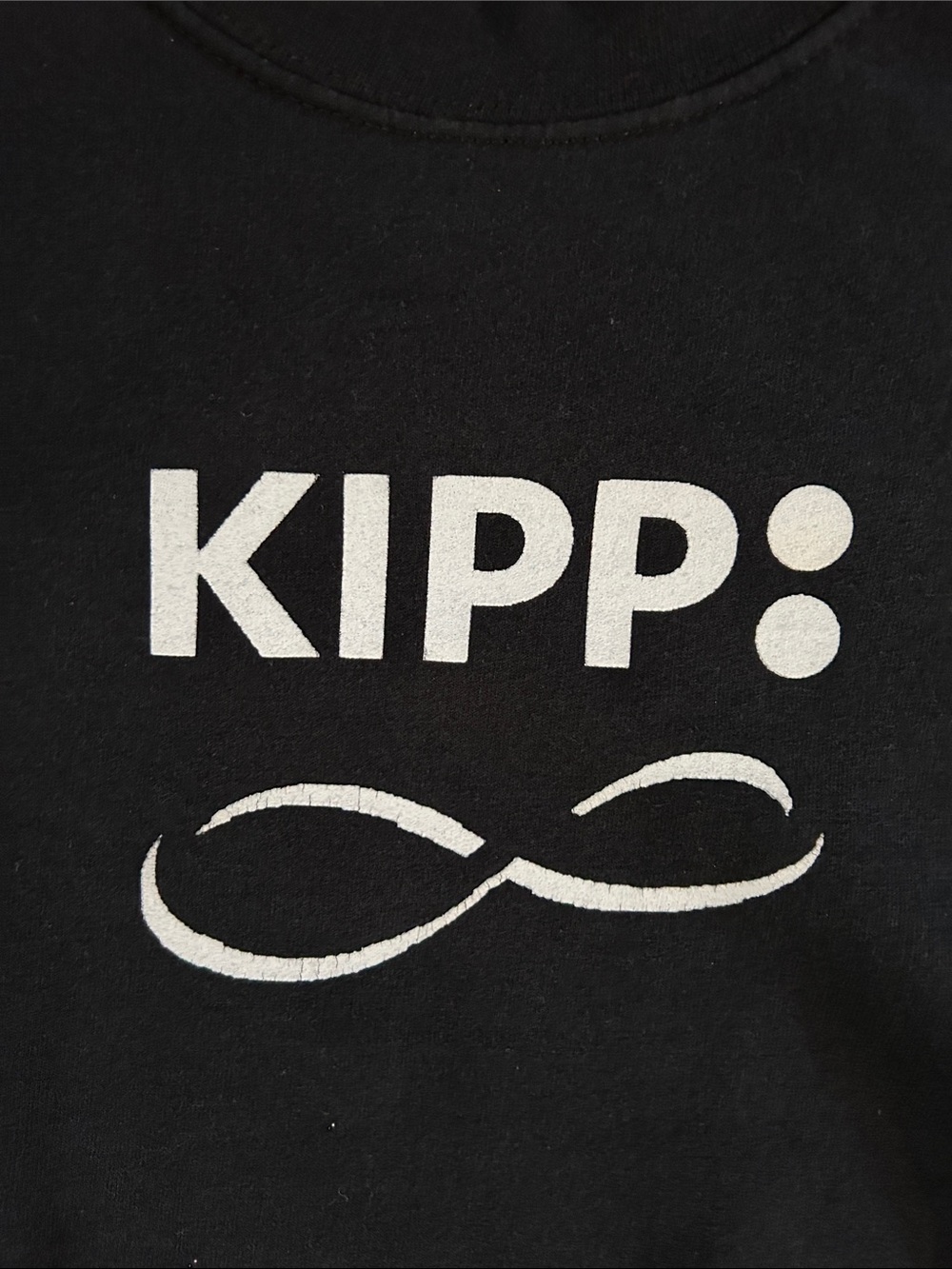 KIPP Infinity School Graphic Crew Neck Sweatshirt- No shortcuts No Limits